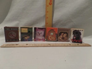 "TINY TOMES" Ariel books lot of 6 hardcover mini books vintage 1990's - Picture 1 of 7