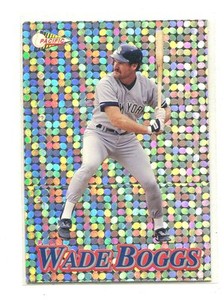 1994 Pacific Silver Prisms Circular #9 Wade Boggs New York Yankees