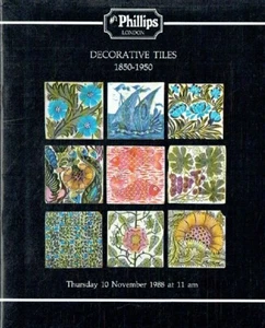 Phillips November 1988 Decorative Tiles 1850-1950 - Picture 1 of 1