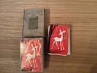 De La Rue Vintage Playing Cards Deer Reindeer Bambi