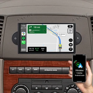 Für Chrysler 300C Jeep Dodge RAM 3+32GB Android 12 Autoradio CarPlay GPS Navi - Bild 1 von 11