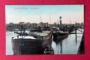 Postal Duisburgo Ruhrort alrededor de 1910 lote de puerto con barcos (135653 - Imagen 1 de 2