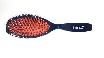SIBEL Classic 71 Langhaar Pflegebürste Frisierbürste Wildschweinborsten + Nylonstift