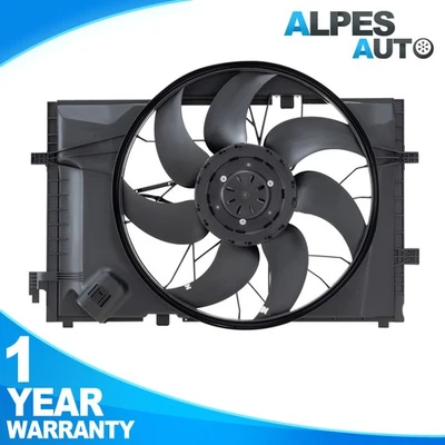 Conjunto de ventilador de refrigeración del radiador para Mercedes-Benz C230 C240 C280 C320 C350 CLK320 Foto 1 de 4