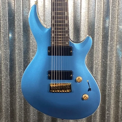 ESP LTD JR-208 Javier Reyes 8 String Pelham Blue Baritone Guitar #0605 Used - Image 1 of 4