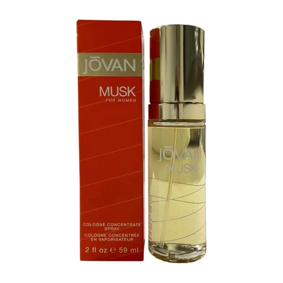 Jovan Musk by Jovan 女士香水 EDC 2.0 盎司全新带盒 — 第 1/1 张图片