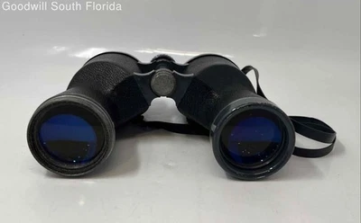 Jason Statesman Model No. 182 Black Wide Angle 7X50 Binoculars With Strap - Image 1 of 4
