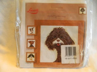 C-25 NUEVO LANARTE MINI KIT PUNTO DE CRUZ CONTADO “SCRAFFY THE DOG” Foto 1 de 4