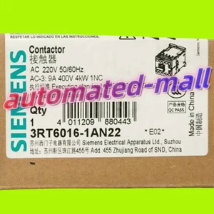 1 PC NEW SIEMENS PLC 3RT6016-1AF02 Fast delivery - Picture 1 of 8