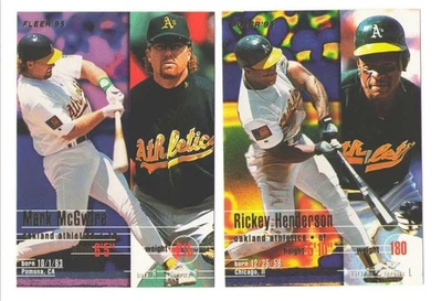 Командный набор 1995 Fleer - OAKLANDATHICS / A'S - Изображение 1 из 2