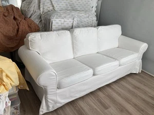IKEA Ektorp 3-seat couch-as New - Picture 1 of 7