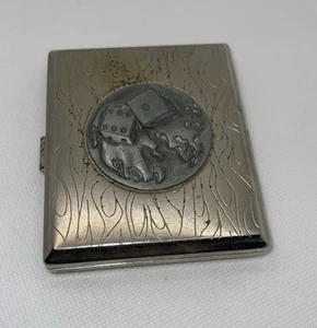 Vintage Cigarette Case - Dice - Picture 1 of 5