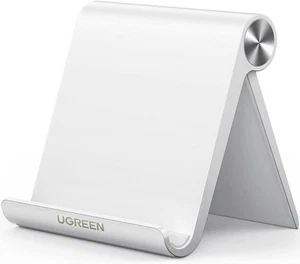 Adjustable Phone Stand Foldable Desk Holder for iPhone Samsung - Picture 1 of 4