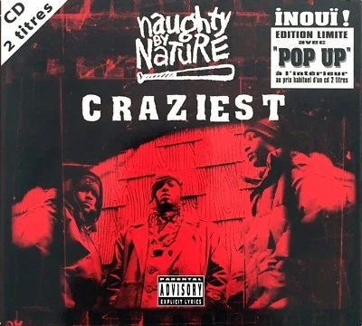 Naughty By Nature ‎CD Single Craziest - Limited Edition, Digipak - France - Photo 1/2