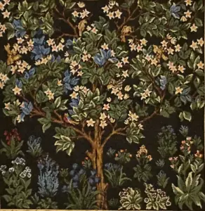 Baum des Lebens Gobelin Tapisserie Tapestry Wandteppich Basteln Panel 34x34 cm - Bild 1 von 6