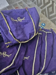 9 CROWN ROYAL BAGS - Picture 1 of 2