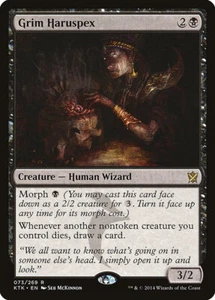 Jugado Grim Haruspex 73 Khans of Tarkir KTK Magic The Gathering - Imagen 1 de 1