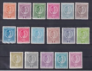 MONTENEGRO 1913, Mi# 86-98, Pr23-26, King Nicholas l, MH - Picture 1 of 2