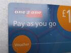 Vintage Retro 1990s Phonecard One 2 One 10 top up used (1)