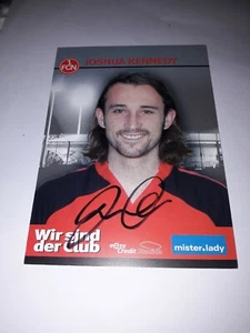 Postal firmada Joshua Kennedy 1.FC Nuremberg NUEVA MEGA RARA - Imagen 1 de 1