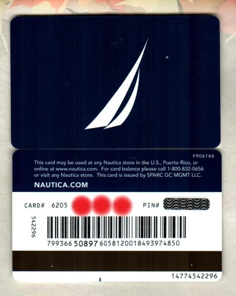 NAUTICA Sailboat Logo ( 2022 ) Gift Card ( $0 ) - Image 1 of 1