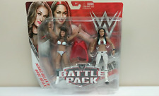 2014 Mattel WWE Battle Pack Nicki & Brie Bella Action Figure w/ Skirt - TWINS!