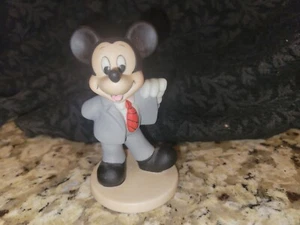 Walt Disney World Sri Lanka Mickey Mouse In Suit Businessman Porcelain Figurine - Picture 1 of 3