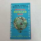 New York World?S Fair Official Detailed Map Vintage Esso Touring Service