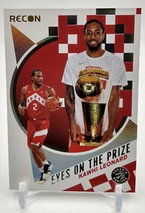 Panini Recon #2 2020-21 Kawhi Leonard Eyes On The Prize Toronto Raptors - Imagen 1 de 2