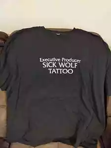 methsyndicate sick wolf tattoo t-shirt 3XL Law Order Dick Wolf Humor - Picture 1 of 2