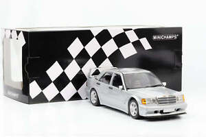 1:18 Mercedes-Benz 190E Evo II W201 2.3-16V 1990 Plata Minichamps