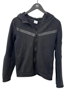 Nike Tech Fleece Full Zip Hoodie Boys Size XL Long Sleeve Black Performance Gym - Picture 1 of 7