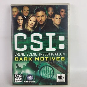 CSI: Crime Scene Investigation - Dark Motives - Interactive Game PC Windows CD - Picture 1 of 3