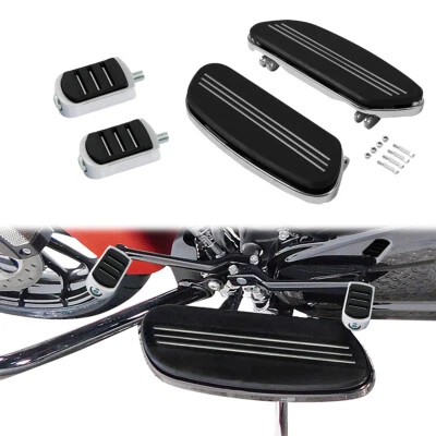 Driver Rider Floorboard & Shifter Pegs Fit For Harley Touring Street Glide 86-25 Foto 1 de 4