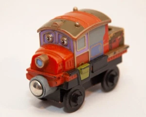 Hodge Chuggington Wooden Railway Magnetic Train TOMY Works w Thomas & Brio Track - Picture 1 of 8