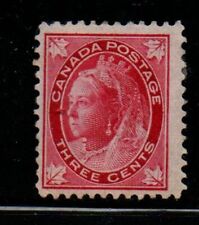 Canada Sc 69 1897 3c carmine Victoria Maple Leaf issue stamp mint