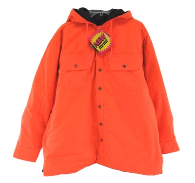 NWT Duxbak Men's Insulated Hooded Hunting Quilted Lining Jacket Size L #VT720 - Image 1 of 4