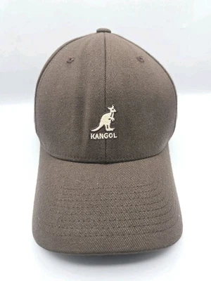 Chapéu Kangol Flex Fit preto boné lã adulto tamanho P/M bom estado - Imagem 1 de 4