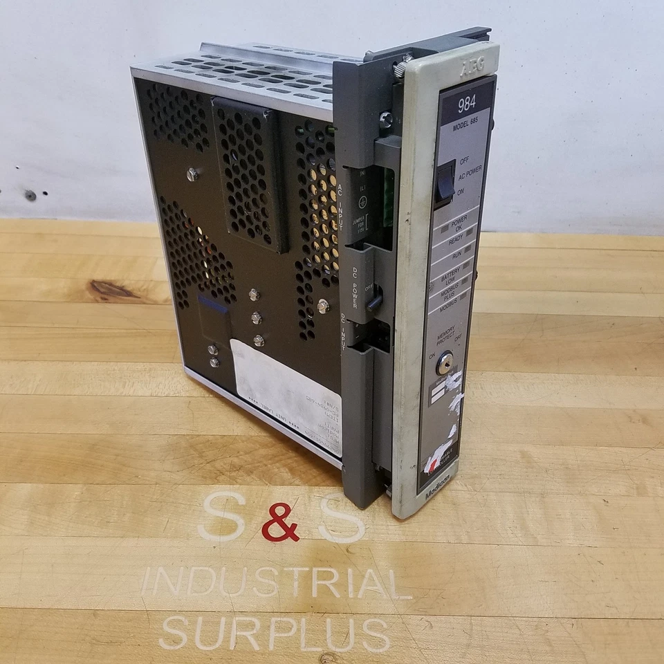 Controlador programable AEG Modicon PC-0984-685, PN:AS-9715-001 - USADO - Imagen 1 de 4