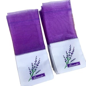 20x Sacchetti Sacchetti Vuoti Lavanda Piccoli Sacchetti Sacchetti Sacchetti Sacchetti Profumati con Coulisse - Foto 1 di 5