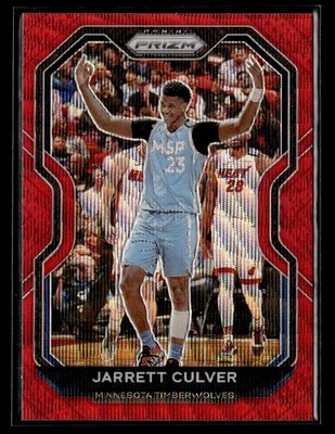 2020-21 Panini Prizm - Ruby Wave Prizms #238 Jarrett Culver card - Image 1 of 2