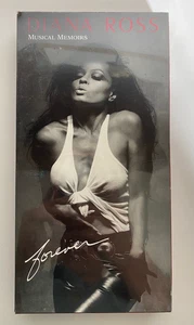 Diana Ross Forever Musical Memories 4 CD Box Set Sealed with Book  1993 Sony - Picture 1 of 3