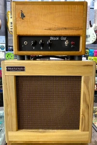 Black Cat Audio Straight 12 12W Guitar Amplifier Head w/1 x 12" Speaker Cabinet - Picture 1 of 13