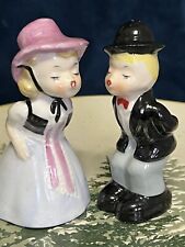 Vintage Napco Kissing Boy And Girl Salt And Pepper Shakers
