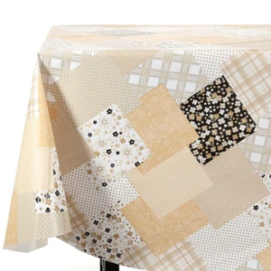 Vinylla Patchwork Easy Wipe Clean PVC Tablecloth 140 x 140 cm - Picture 1 of 2