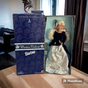 Winter Velvet Barbie Vintage 1995 Special Edition Avon Exclusive Boxed - Picture 1 of 4