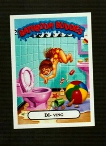 2017 Garbage Pail Kids Battle of The Bands "DI-VING" Bathroom Buddies #10a - Picture 1 of 2