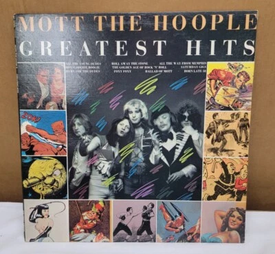 Vintage 1974 Mott The Hoople "Greatest Hits" LP - Columbia Records (PC-34368) NM - Image 1 of 4