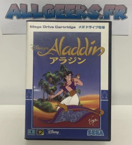 ALADDIN SEGA MEGADRIVE (MD) NTSC-JAPAN (COMPLETE - GOOD CONDITION) - Picture 1 of 8