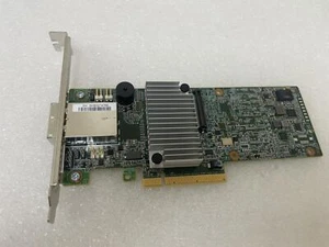 LSI LOGIC MR SAS 9380-8E RAID CONTROLLER CARD, HIGH PROFILE BRACKET, TESTED - Afbeelding 1 van 3